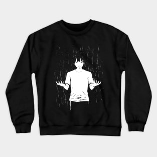 Kasuga Raining Aku No Hana Crewneck Sweatshirt